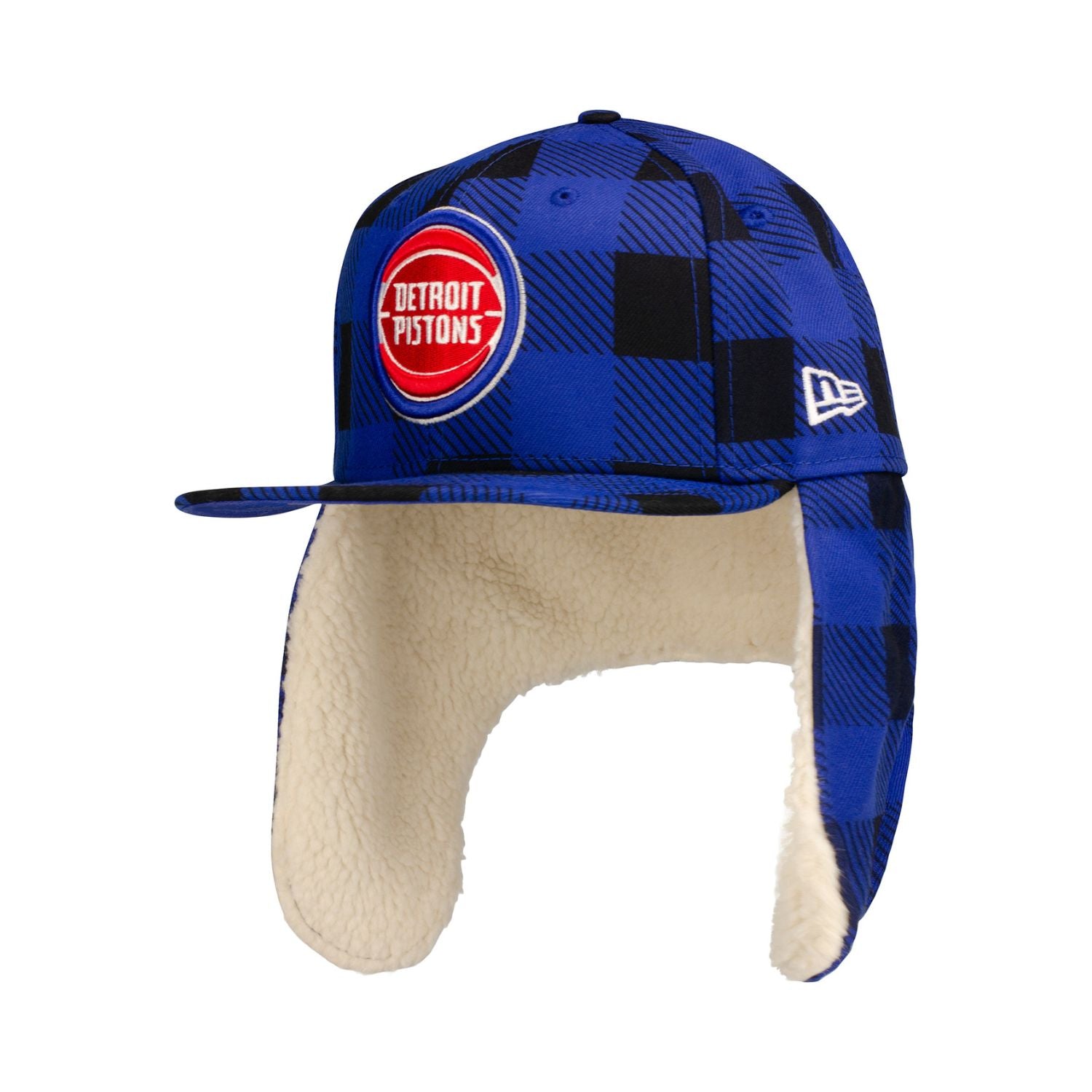 New Era Pistons Plaid Dog Ear 59FIFTY Fitted Hat / 7 7/8