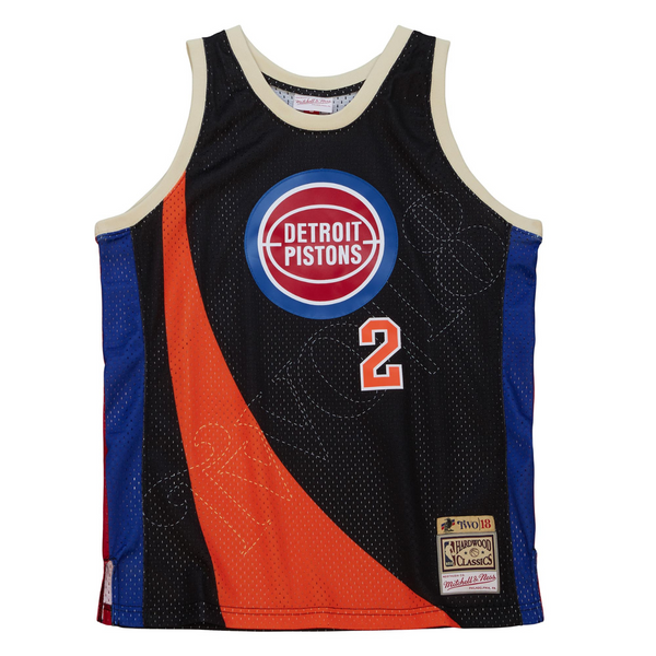 Mitchell & Ness Pistons Two18 Jersey