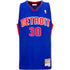 Rasheed Wallace Mitchell & Ness Royal 2003/04 Hardwood Classics Throwback Swingman Jersey in Blue - Front View