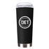 Detroit Pistons 18oz Roadie DET Tumbler in Black - Front View