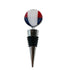 Pistons Motor City Jersey Bottle Stopper in Silver - Front View