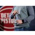 Pistons Drip 12 Pack in Blue - Bottle in model's hand