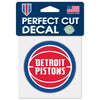 Detroit Pistons Perf Cut Decal