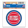 Detroit Pistons 3x4 Team Logo Decal