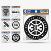 Pistons 6 Pack Stickers