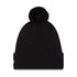 Detroit Pistons Ladies New Era 313 Black Knit - Back View