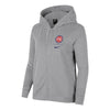 Ladies Detroit Pistons Nike Varsity Full-Zip Hooded Sweatshirt