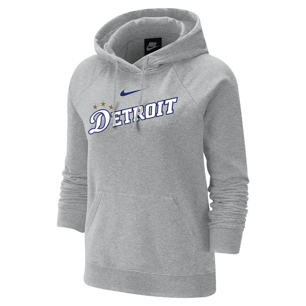 Ladies Detroit Pistons 2022-23 City Edition Nike Hooded Sweatshirt