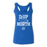 Ladies Pistons D-Up North Tank Top in Blue - Front View