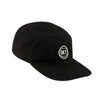 Detroit Pistons 5 Panel Detroit Adjustable Hat in Black - Right View