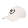 Detroit Pistons White Adjustable Hat - Left View