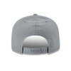 Detroit Pistons New Era DET Gray 9FIFTY Snapback Hat - Back View