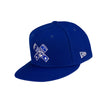 New Era Detroit Pistons GT Snapback Hat in Blue - Left View