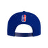 New Era Detroit Pistons GT Snapback Hat in Blue - Back View