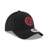 Pistons New Era 313 Adjustable Hat in Black - Right View
