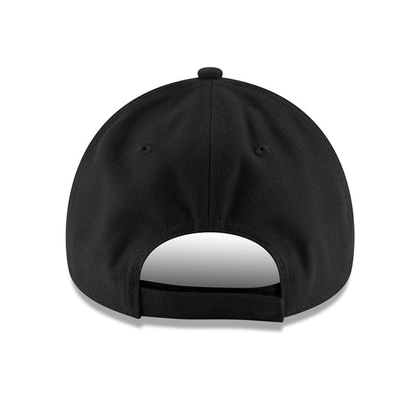 Pistons New Era 313 Adjustable Hat in Black - Back View