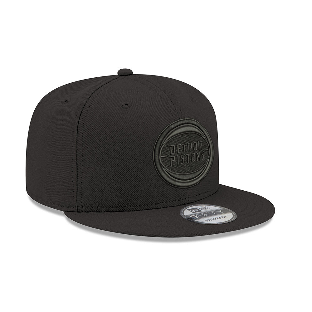 New Era 9Fifty 950 Black Basic Snapback Adjustable Cap (Detroit Pistons  (Black/White)) : Sports & Outdoors 