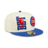 Pistons New Era 2022 Draft 59FIFTY Fitted Hat in White - 1/4 Right View