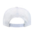 Pistons Joe Louis x Mitchell & Ness Snapback in White - Back View