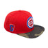 Pro Standard Pistons Primary Logo Camo Snapback Hat in Red - Side View