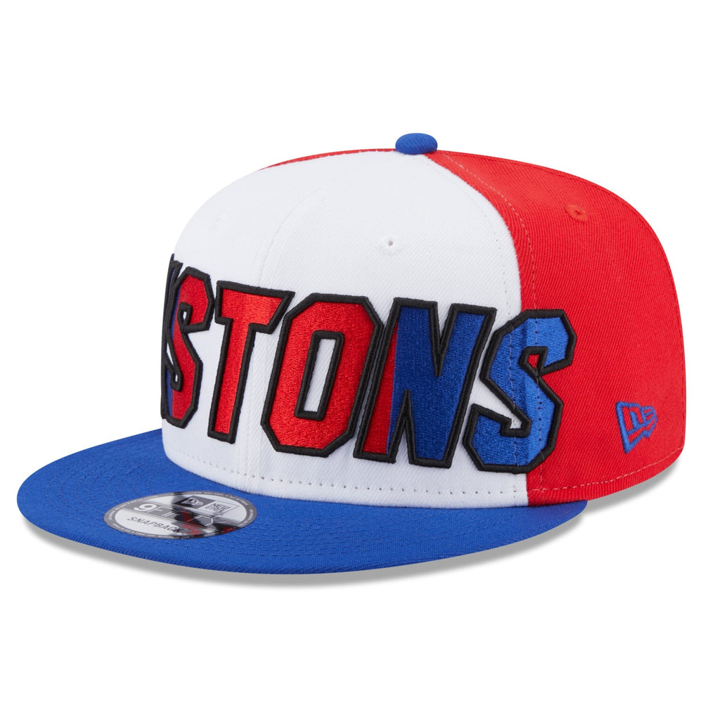 Detroit Pistons Mitchell & Ness NBA Snapback Cap 3D Logo Royal