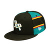 New Era Pistons Hardwood Classics Snapback in Black - Side View