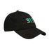 New Era Pistons Hardwood Classics Adjustable Hat in Black - Side View