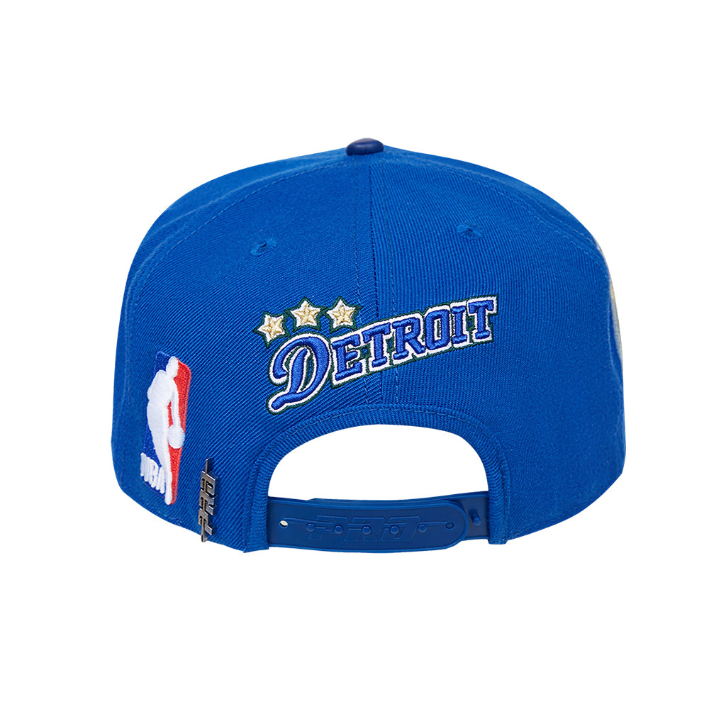 Mitchell & Ness Detroit Pistons Teal Snapback Hat Cap 