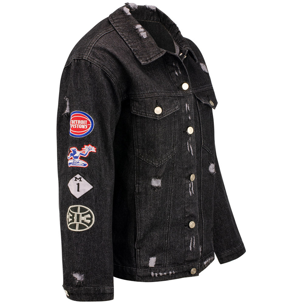 Unisex Wild Collective Pistons Denim Jacket Pistons 313 Shop
