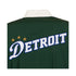 JH Design Pistons City Edition Full Zip Jacket in Green/White - Close Up Back View