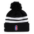 New Era Detroit Pistons GT Knit in Black - Back View