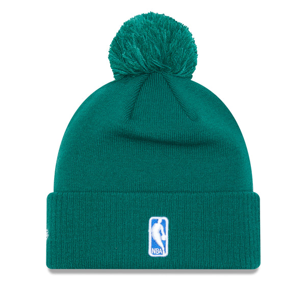New Era Pistons 2023-2023 City Edition Knit in Green - Back View