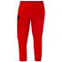 Nike Pistons Player Issued Standard Fit Pant in Red - Front View
