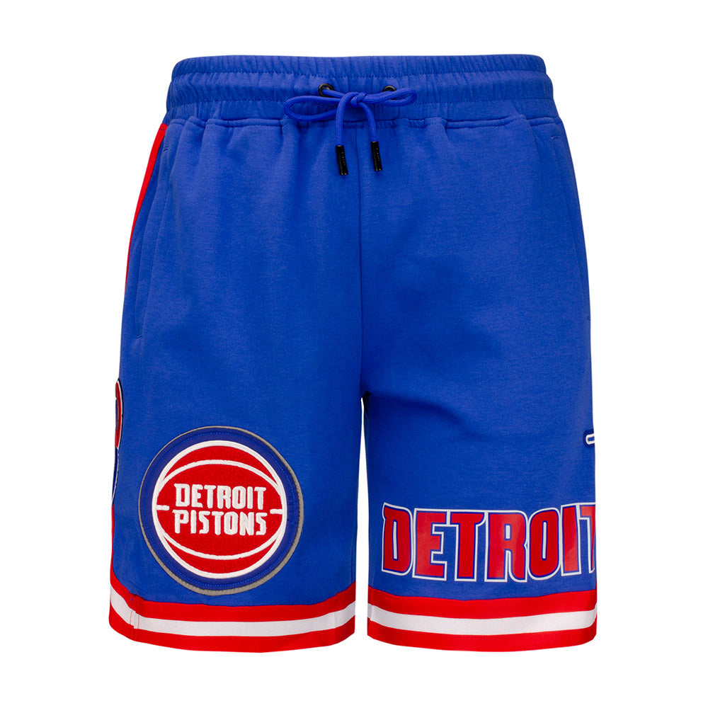 NBA Authentic Pro Cut DETROIT PISTONS shorts Adidas CHROME Uniforms