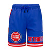 Pro Standard Pistons Chenille Short in Blue - Front View 