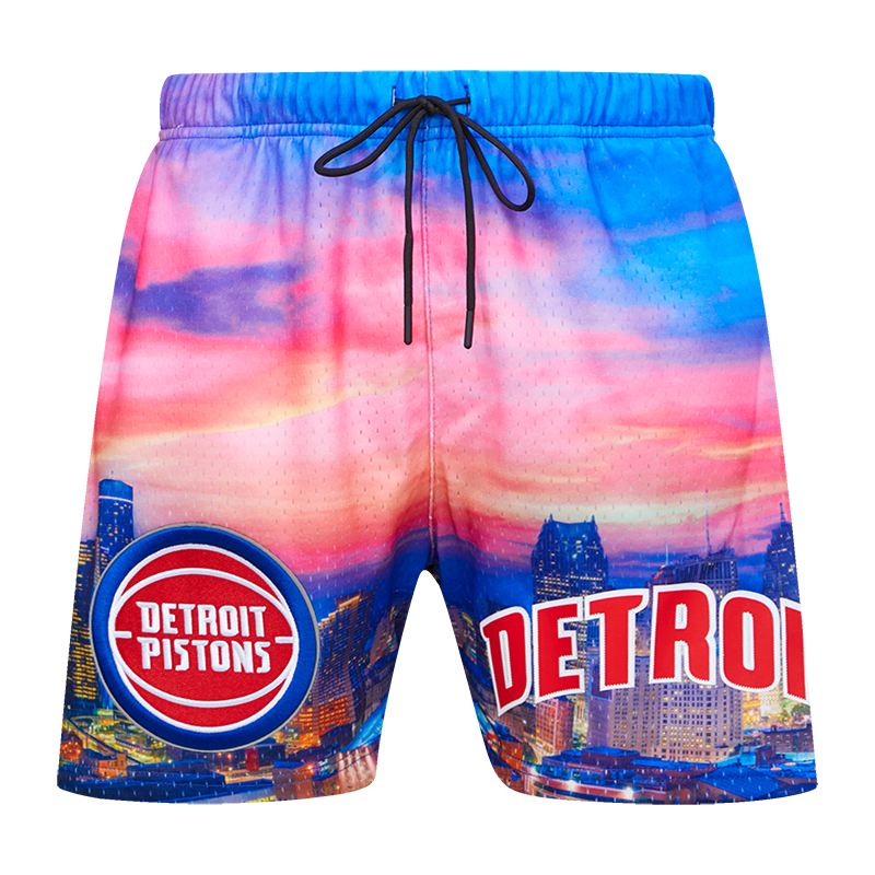 Detroit pistons sales city edition shorts