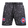 Pistons Pro Standard All Over Splatter Print Shorts