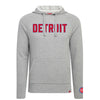 Unisex Sportiqe Detroit Pistons Pullover Hooded Sweatshirt