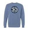 Unisex Detroit Pistons Heavyweight Pigment Dyed Crewneck