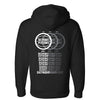 Pistons 8 Mile Born in Detroit Pullover Hood in Black - Back View