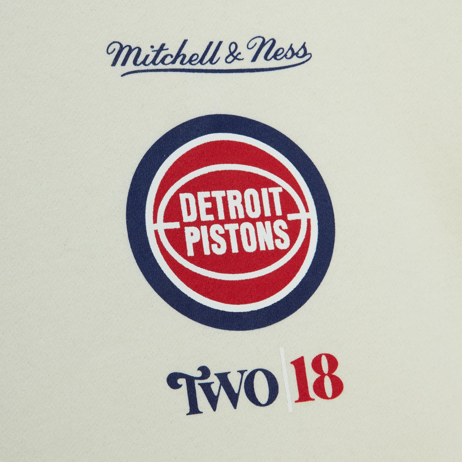 Men's Detroit Pistons Mitchell & Ness Red Hardwood Classics XL