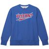 Mitchell & Ness Pistons Playoff Crewneck Sweatshirt