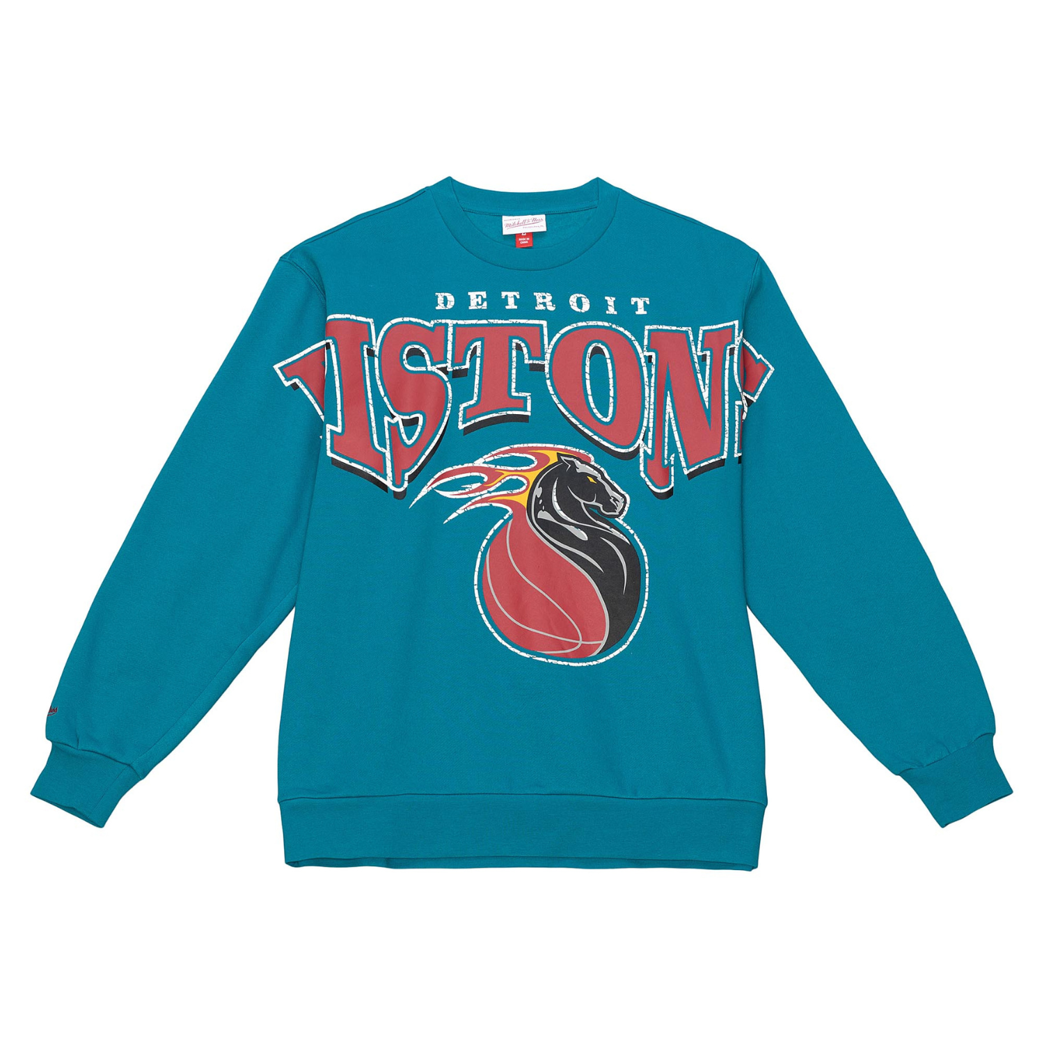 Vintage detroit pistons deals sweatshirt