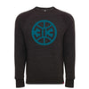 Sportiqe Pistons 313 Harmon Crewneck Sweatshirt