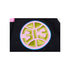 Pro Standard Pistons Washed Neon Hooded Sweatshirt in Black - Close Up Patch View
