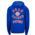 Born X Raised + Pistons 313 Rocker Blue Hooded Sweatshirt - Back View