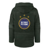 47 Brand Pistons City Edition Lacer Hooded Sweatshirt in Green - Back View