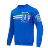 Pro Standard Pistons City Edition Crewneck Sweatshirt in Blue - Front View