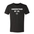 Pistons Understood By Us Tri-blend T-Shirt in Black - Front View