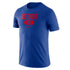 Nike Pistons City Pride T-Shirt in Blue - Front View